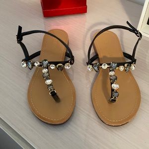 Moda Alice rhinestone sandals